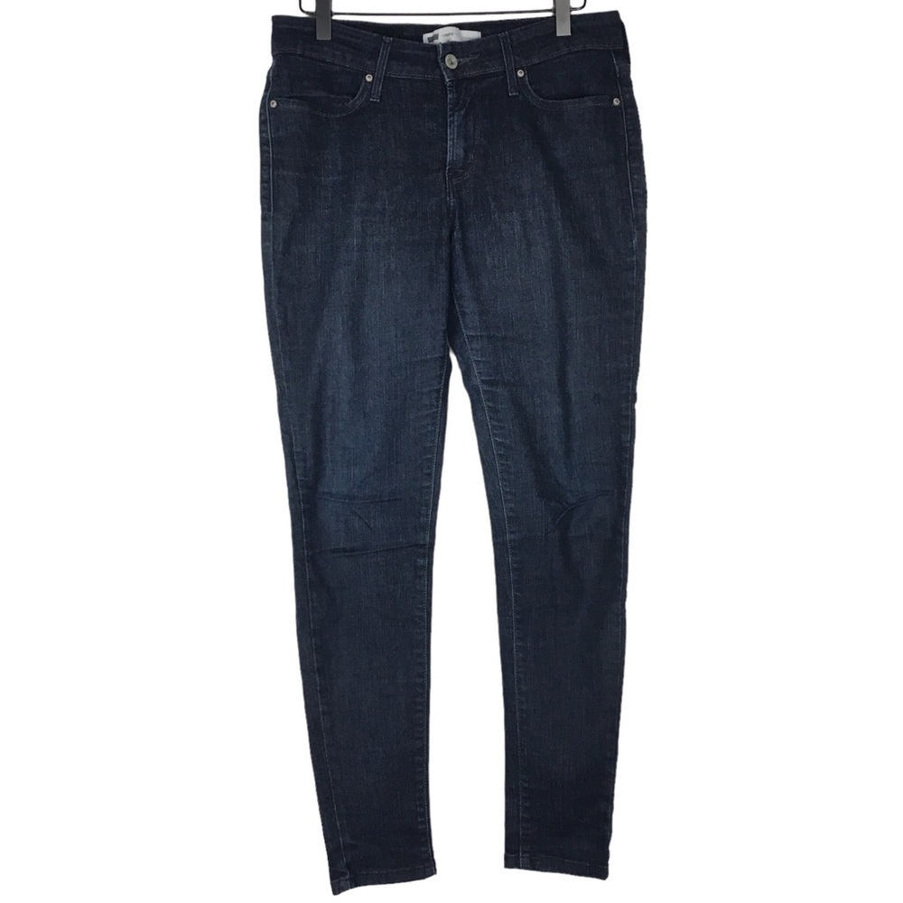 LEVI’S Jeans Legging Skinny Slim Dark Wash Stretch Denim Waist 31” Inseam 30”